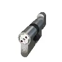 Cylindre profilé 31/31 mm pour toilette Cristel