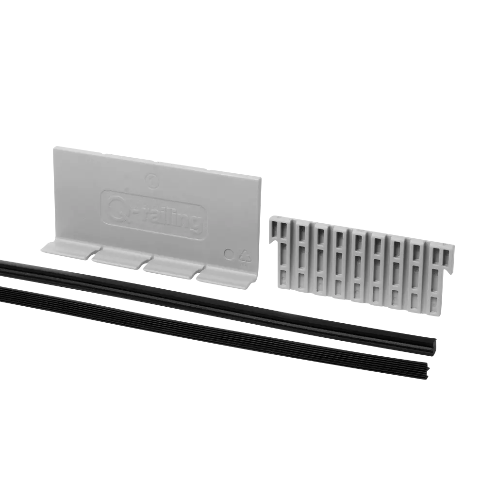 Set de cales en cautchouc, Easy Glass Up; 206600-050-18; L=5000 mm, pour verre 17,52 mm (19692491800)