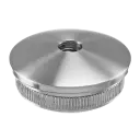 Embout à frapper semi-bombé taraudé, pour tube Ø 42,4x2,6mm - filetage M10 
