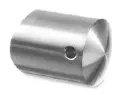 Support traversants pour câble, câble 3,2 mm, tube Ø42,4 mm, inox brossé 304